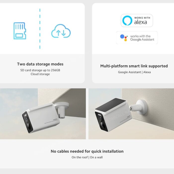 Xiaomi Solar Outdoor Camera BW400 Pro Set - Image 12