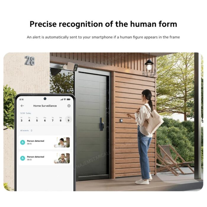 Xiaomi Solar Outdoor Camera BW400 Pro Set - Image 10