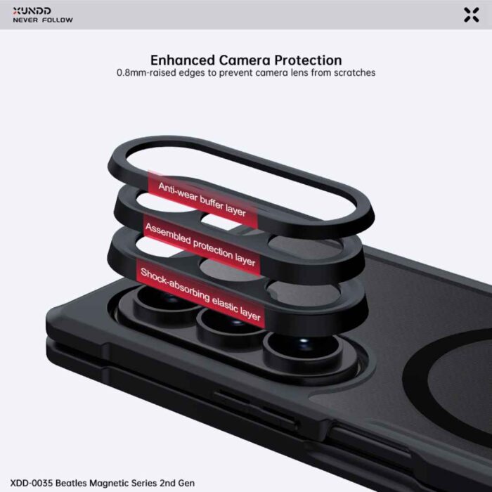 Xundd XDD-0035 Beatle Magnetic Series Case For Samsung Z Fold 8 Ultra - Image 9