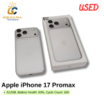Used Apple iPhone 17 Promax
