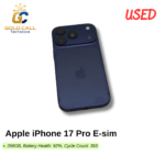 Used Apple iPhone 17 Pro E-sim