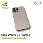 Used Apple iPhone 16 Promax
