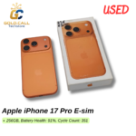 Used Apple iPhone 17 Pro E-sim