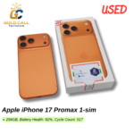 Used Apple iPhone 17 Promax 1-sim