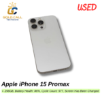Used Apple iPhone 15 Promax