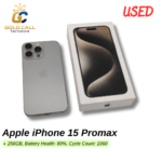 Used Apple iPhone 15 Promax