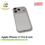 Used Apple iPhone 17 Pro E-sim