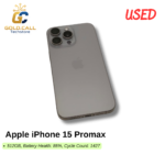 Used Apple iPhone 15 Promax